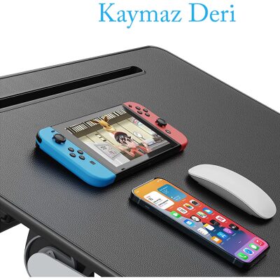 Bix Saiji K7 Ultimate Notebook ve Tablet Çalışma Masası Siyah - 5