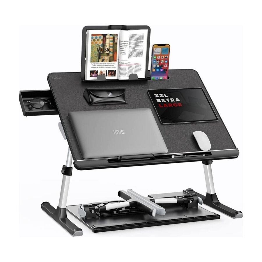 Bix Saiji K7 Ultimate Notebook ve Tablet Çalışma Masası Siyah - 1