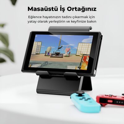 Bix Saiji S0 Plus Ayarlanabilir Telefon Tutucu Tablet Standı - 4