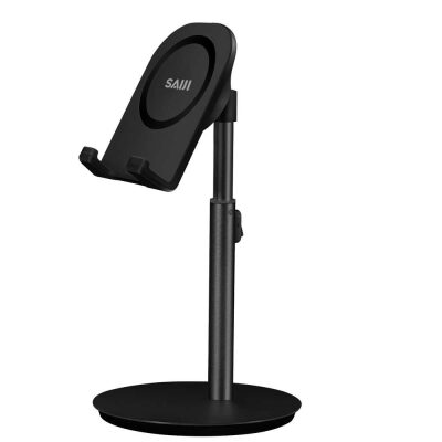Bix Saiji S1 Plus Masaüstü Ayarlanabilir Tablet Telefon Tutucu Siyah 