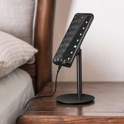 Bix Saiji S1 Plus Masaüstü Ayarlanabilir Tablet Telefon Tutucu Siyah - 8