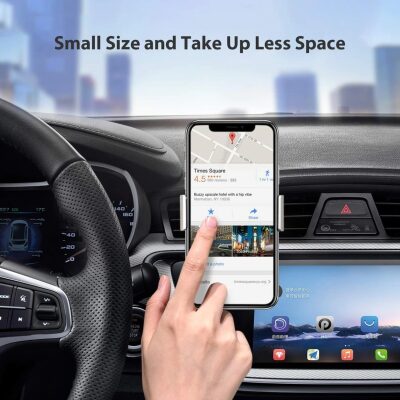 Bix Saiji T2 Araç İçi Havalandırma Telefon Tutucu Siyah - 4