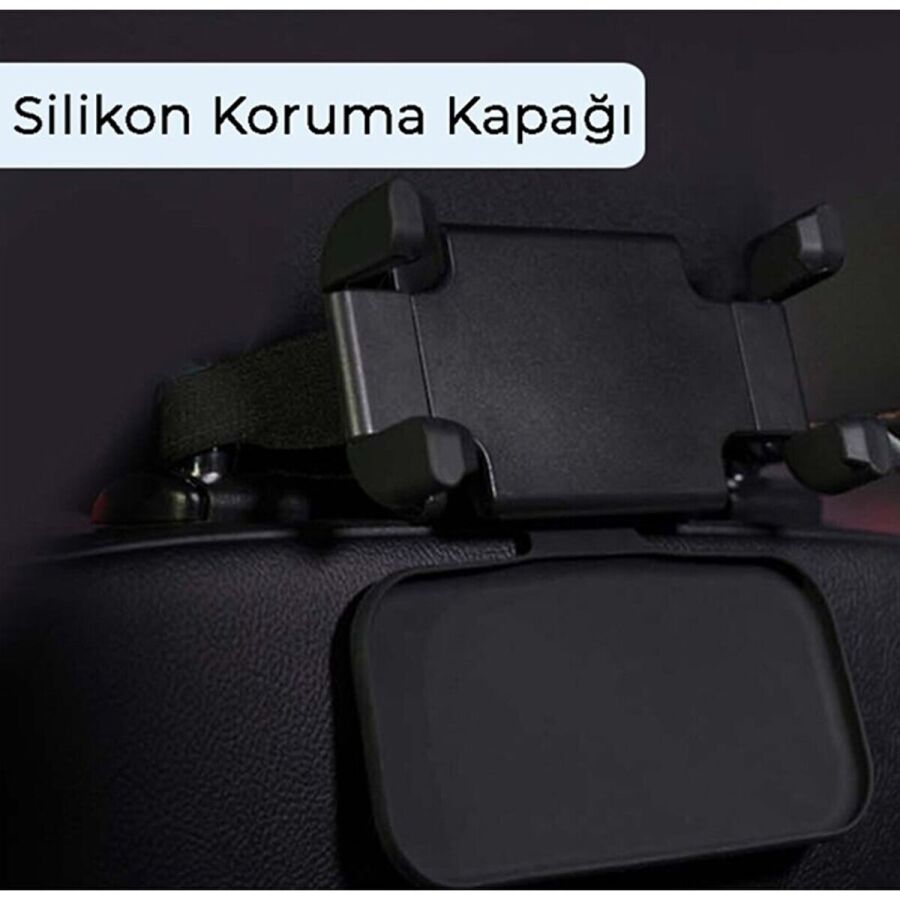 Bix Saiji T55 Araç İçi Koltuk Başlığı Telefon Tablet Tutucu - 3