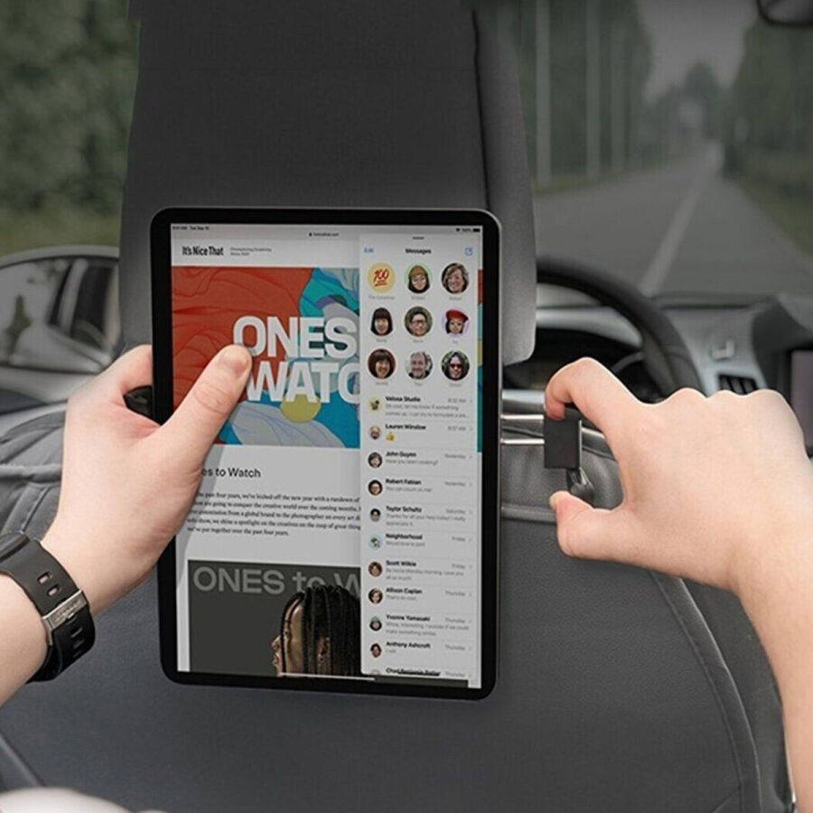 Bix Saiji T55 Araç İçi Koltuk Başlığı Telefon Tablet Tutucu - 5