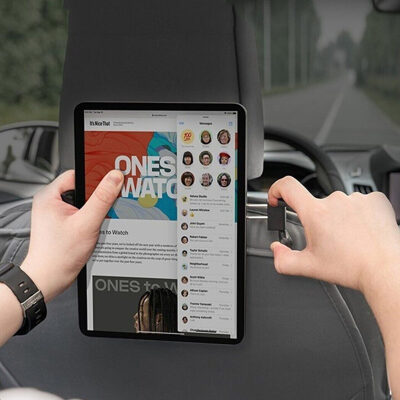 Bix Saiji T55 Araç İçi Koltuk Başlığı Telefon Tablet Tutucu - 5