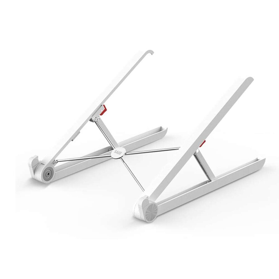 Bix Saiji X1 Alüminyum Notebook Laptop Standı Beyaz - 2