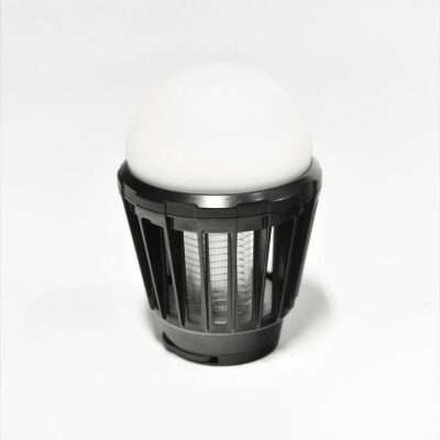 Bix Şarjlı Sivrisinek Kovucu Kamp Lambası UV LED Böcek Tuzağı 3 Kademeli Fener IPX6 Su Geçirmez Böcek Kovucu Siyah - 2