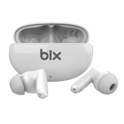 Bix Soundcraft TW1 ANC Aktif Gürültü Önleyici Bluetooth 5.2 Kulak İçi Kulaklık Beyaz - 2