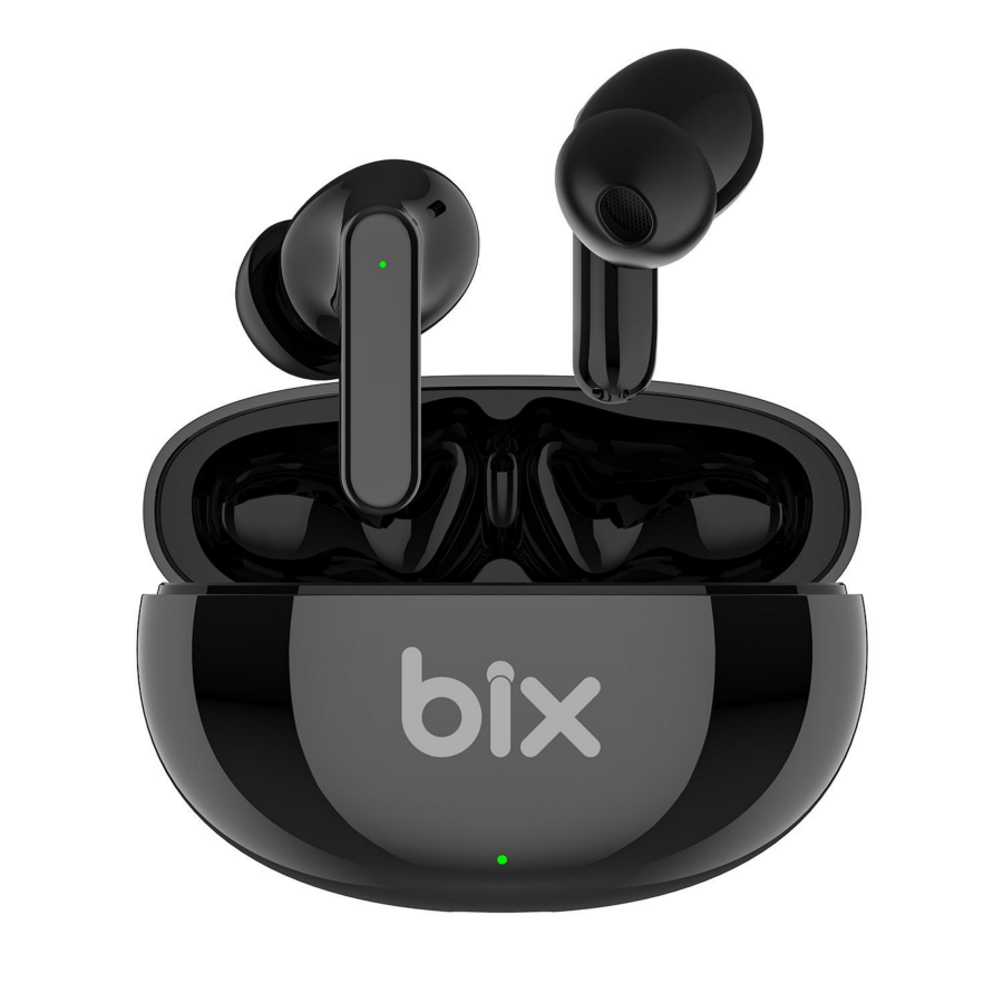 Bix Soundcraft TW1 ANC Aktif Gürültü Önleyici Bluetooth 5.2 Kulak İçi Kulaklık Siyah - 1