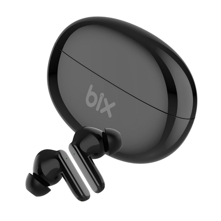 Bix Soundcraft TW1 ANC Aktif Gürültü Önleyici Bluetooth 5.2 Kulak İçi Kulaklık Siyah - 4