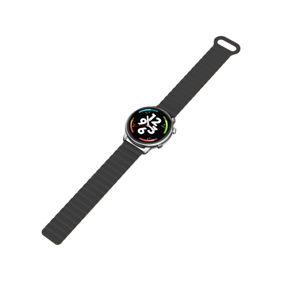 Bix SW02AI 1.43 inç AMOLED Ekran ChatGPT Destekli Bluetooth Telefon Görüşme Tansiyon Nabız Ölçer iOS Android Uyumlu Akıllı Saat Gri Turuncu - 5