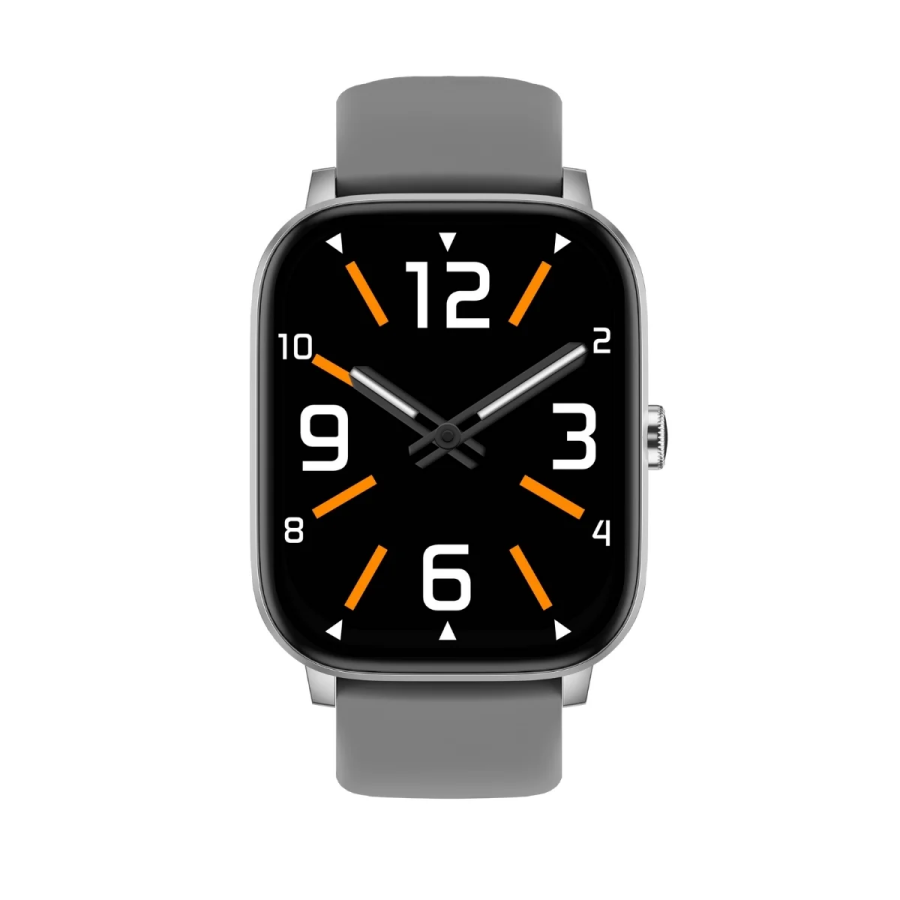 Bix SW03 2.01 inç TFT Geniş Ekran Bluetooth Telefon Görüşme IP67 Suya Dayanıklı Spor ve Sağlık Takip Özellikli iOS Android Uyumlu Akıllı Saat Gri - 2