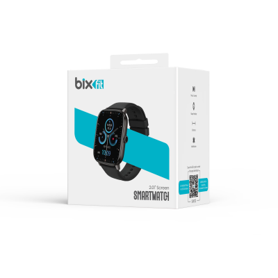 Bix SW03 2.01 inç TFT Geniş Ekran Bluetooth Telefon Görüşme IP67 Suya Dayanıklı Spor ve Sağlık Takip Özellikli iOS Android Uyumlu Akıllı Saat Gri - 10