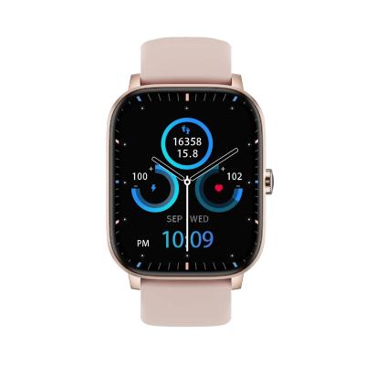 Bix SW03 2.01 inç TFT Geniş Ekran Bluetooth Telefon Görüşme IP67 Suya Dayanıklı Spor ve Sağlık Takip Özellikli iOS Android Uyumlu Akıllı Saat Pembe - 2