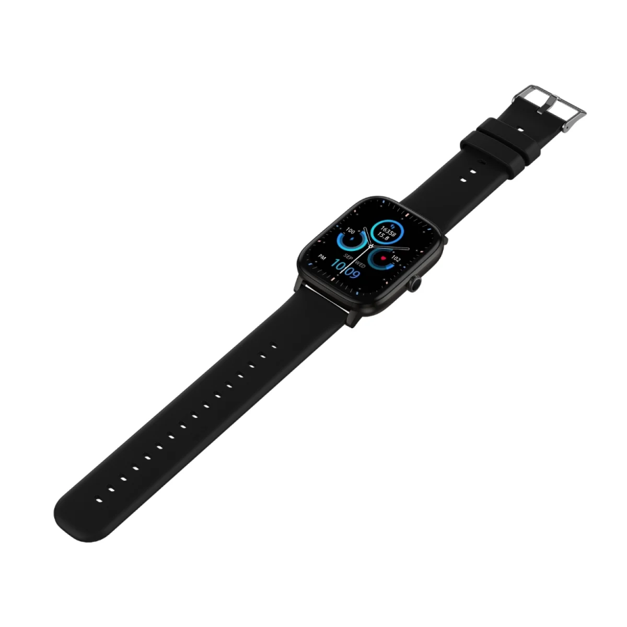 Bix SW03 2.01 inç TFT Geniş Ekran Bluetooth Telefon Görüşme IP67 Suya Dayanıklı Spor ve Sağlık Takip Özellikli iOS Android Uyumlu Akıllı Saat Siyah - 3