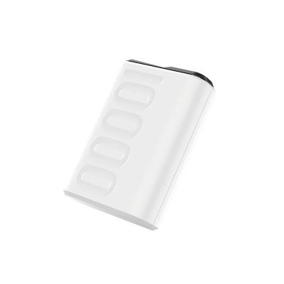 Bix TPB15 10000mAh PD 20W USB-C USB-A QC 3.0 22.5W Süper Hızlı Şarj Destekli Dijital Ekranlı Mini Powerbank Beyaz - 3