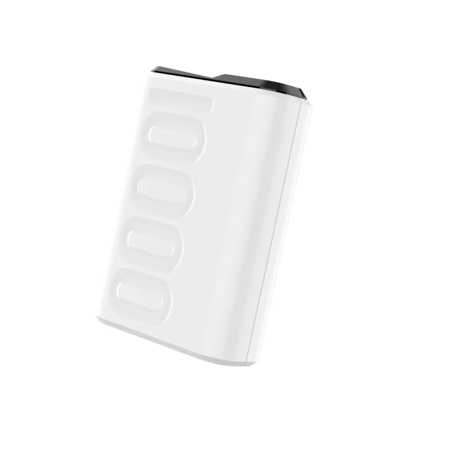 Bix TPB15 10000mAh PD 20W USB-C USB-A QC 3.0 22.5W Süper Hızlı Şarj Destekli Dijital Ekranlı Mini Powerbank Beyaz - 4