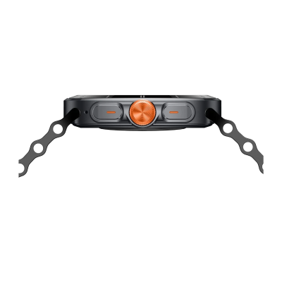 Bix TSW2 1.43 inç AMOLED Ekran Bluetooth 5.3 Telefon Görüşme iOS & Android Uyumlu Metal Akıllı Saat Siyah - 5