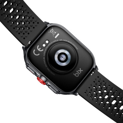 Bix TSW5 53mm 2.01 inç Super Retina AMOLED GPS AI Yapay Zeka Bluetooth Aramalı Nabız SpO2 Ölçer Akıllı Saat - 3