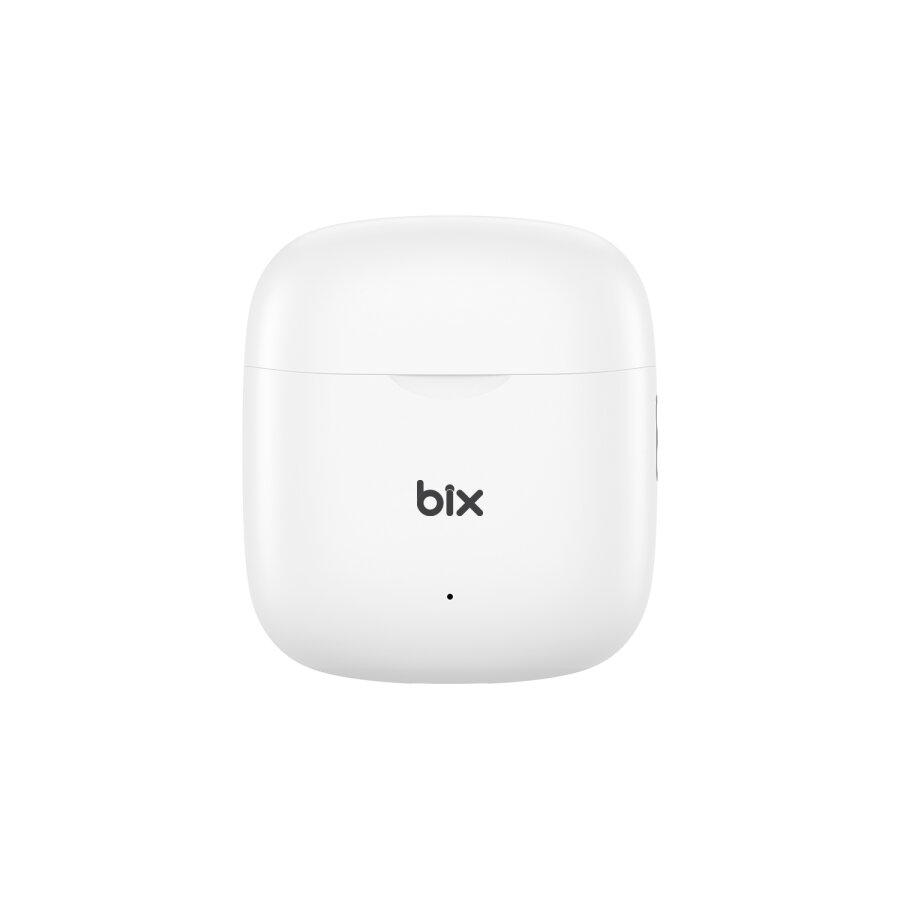 Bix TW11 Bluetooth 5.4 Kablosuz Kulak İçi Kulaklık Çift Mikrofon ENC Gürültü Engelleme Beyaz - 2