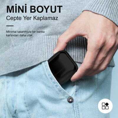 Bix TW5 Soundcraft Bluetooth 5.3 Çift Mikrofonlu TWS Kablosuz Kulak içi Kulaklık Siyah - 5