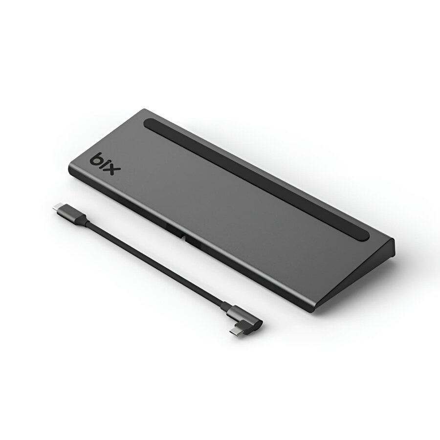 Bix Type-C HDMI VGA DP Ethernet Kart Okuyucu USB Dönüştürücü - 1