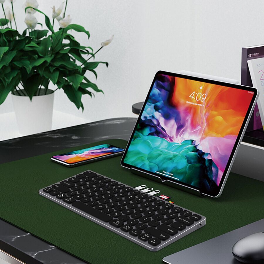 Bix USB 3.0 4K HDMI SD PD Dönüştürücülü Çok Fonksiyonlu Klavye - 4