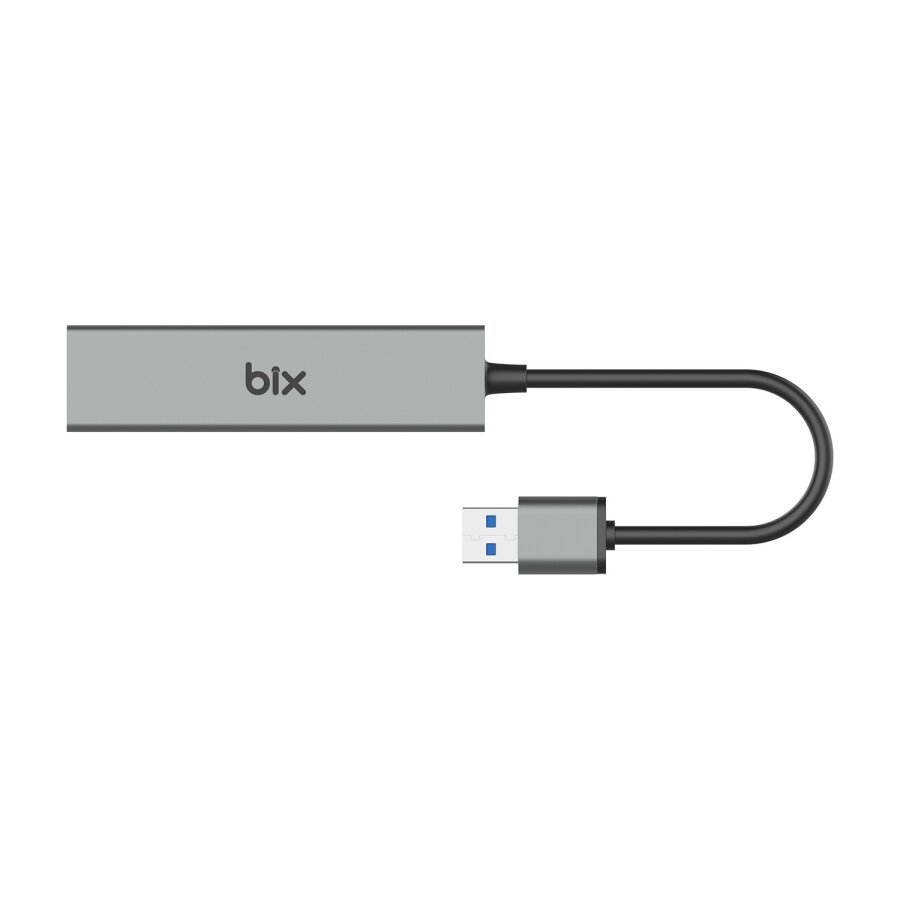 Bix USB 3.0 Gigabit Ethernet 3 Portlu Çoklayıcı Hub - 1