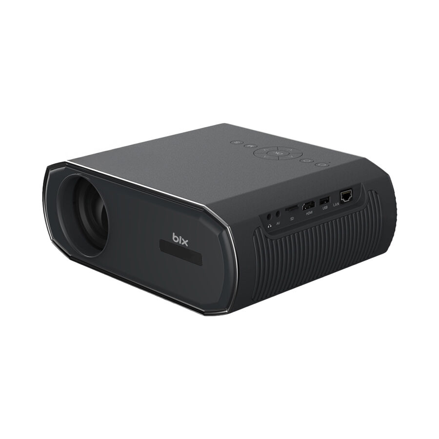 Bix Vega III Android Projeksiyon Cihazı Full HD 1920x1080 4K Desteği 400 ANSI Lümen Wifi Bluetooth Akıllı Projektör - 3