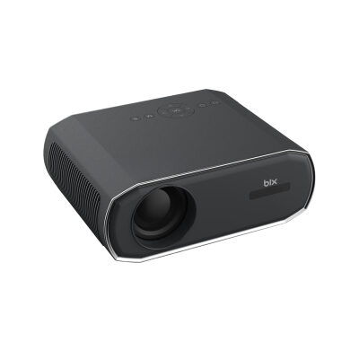 Bix Vega III Android Projeksiyon Cihazı Full HD 1920x1080 4K Desteği 400 ANSI Lümen Wifi Bluetooth Akıllı Projektör