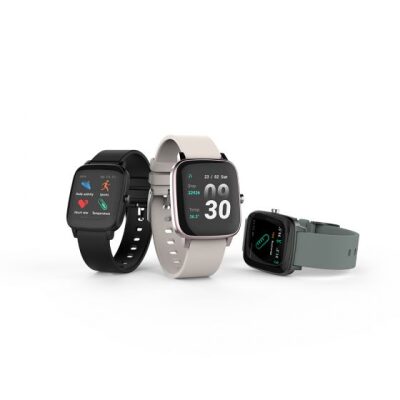 Bix Watch+ SW-02 Adım Nabız Kalori ve Ateş Ölçen Akıllı Saat Siyah - 5