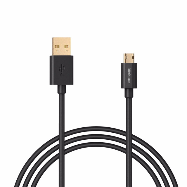BlitzPower Android İçin Micro USB Şarj Kablosu Siyah - 1