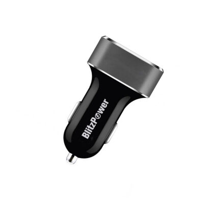 BlitzPower Araç İçi USB Şarj Adaptörü Siyah - 4