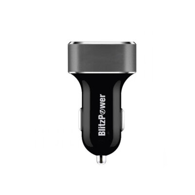 BlitzPower Araç İçi USB Şarj Adaptörü Siyah - 3