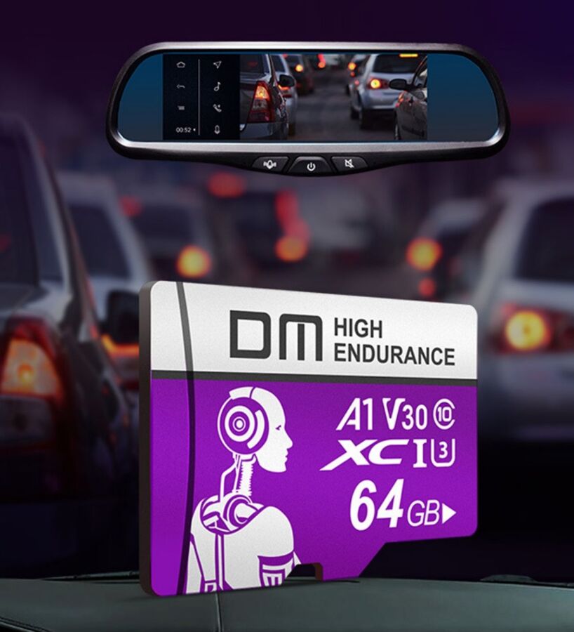 DM 64GB Class 10 A1 V30 95MB/s Micro SD Hafıza Kartı - 4