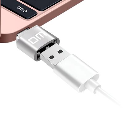 DM AD002 Type-C to USB-A OTG Çevirici Dönüştürücü Adaptör - 1