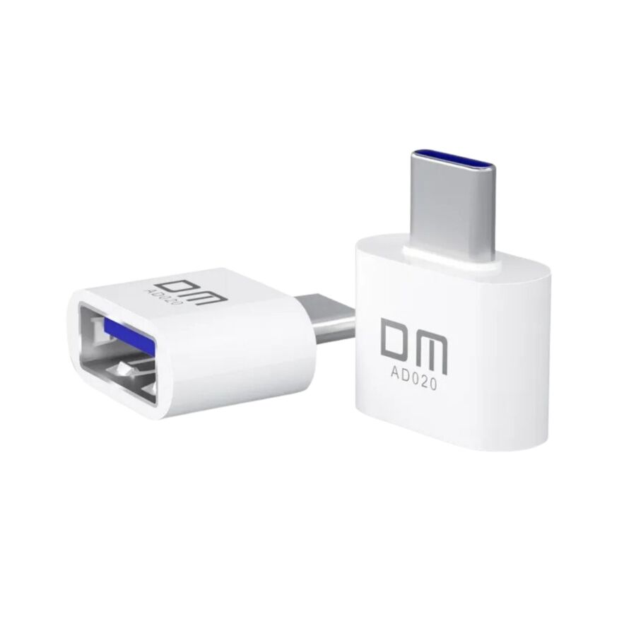 DM AD020 Type-C to USB 2.0 Mini OTG Çevirici Dönüştürücü Adaptör - 1