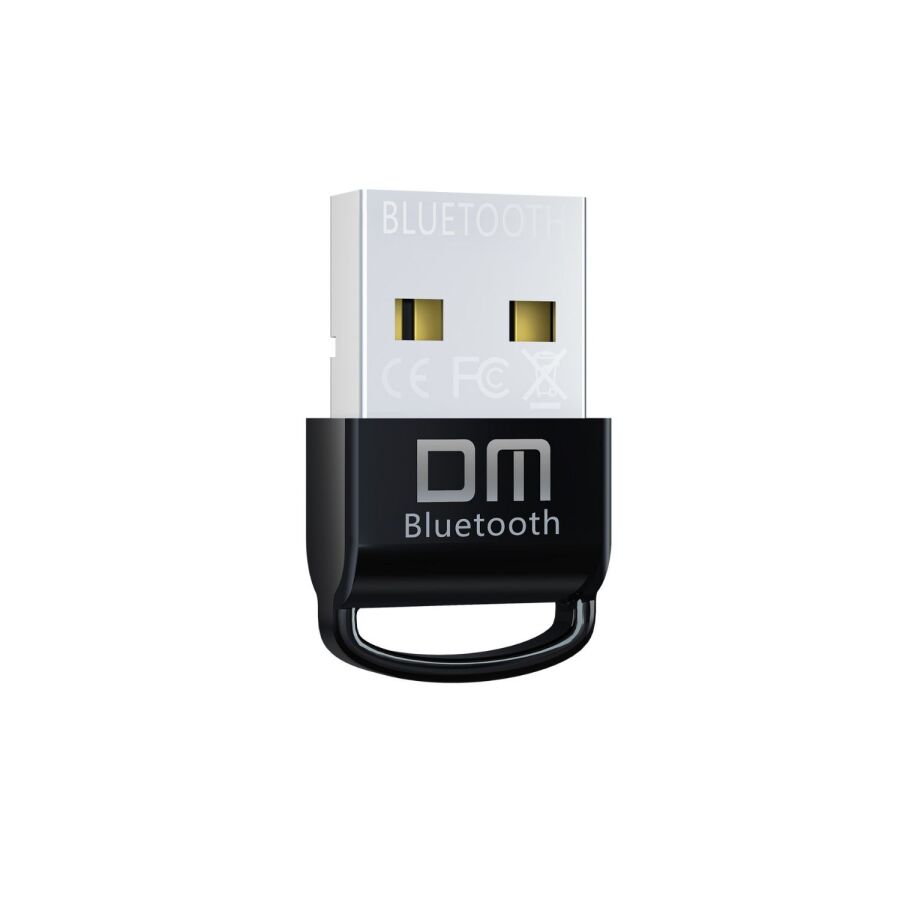 DM AD030 USB 2.0 Bluetooth 5.0 Adaptör Siyah - 1
