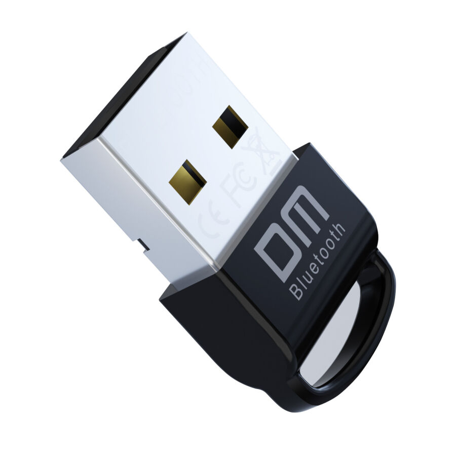 DM AD030 USB 2.0 Bluetooth 5.0 Adaptör Siyah - 3