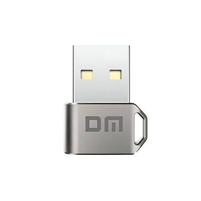DM AD038 USB to Type-C Metal OTG Çevirici Dönüştürücü Adaptör - 2