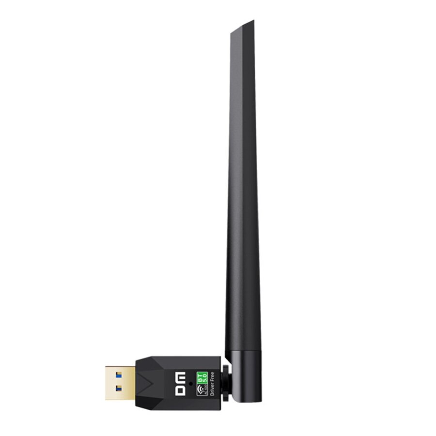 DM AD087 Bluetooth 5.0 Adaptör 600Mbps Dual Band WiFi Alıcı-Verici Access Point Kablosuz Ağ Adaptörü - 2