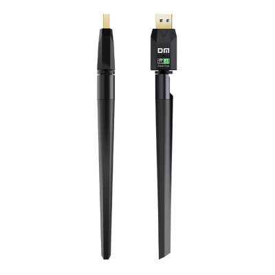 DM AD087 Bluetooth 5.0 Adaptör 600Mbps Dual Band WiFi Alıcı-Verici Access Point Kablosuz Ağ Adaptörü - 3
