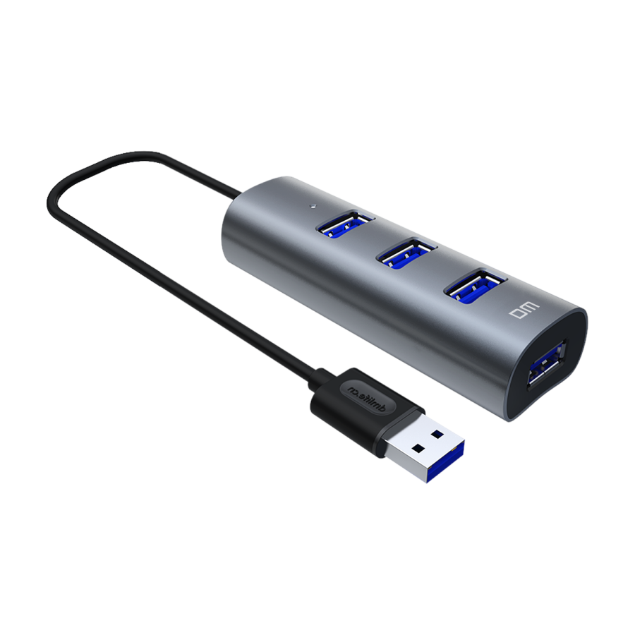 DM CHB009 USB 3.0 4 Portlu Alüminyum Hub Çoklayıcı - 1
