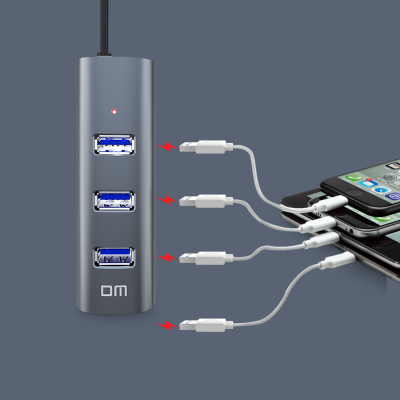 DM CHB009 USB 3.0 4 Portlu Alüminyum Hub Çoklayıcı - 2