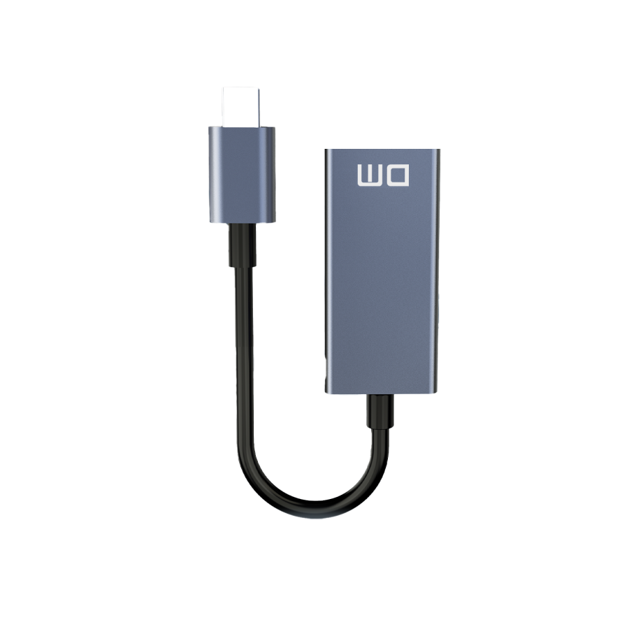DM CHB017 Type-C to RJ45 1000Mbps Gigabit Ethernet Dönüştürücü - 4