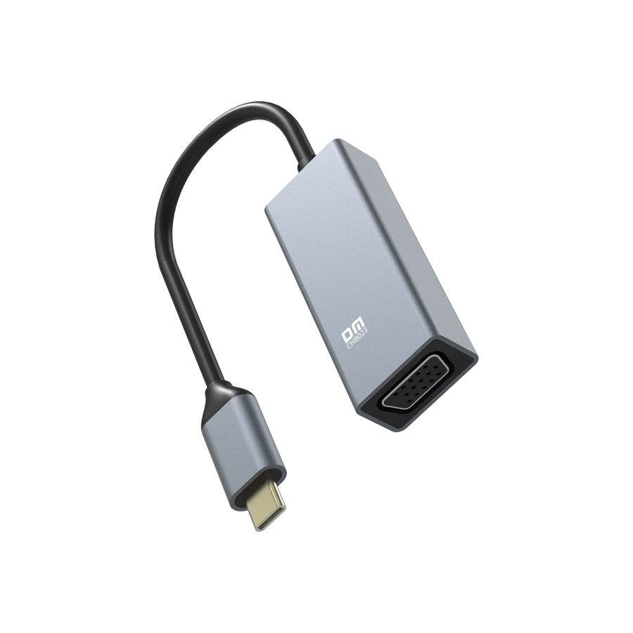 DM CHB023 Type-C to VGA 1080P 60Hz Çevirici Dönüştürücü - 5