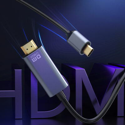 DM CHB024 Type-C to HDMI 4K 30Hz Dönüştürücü Kablo 1.8 Metre - 2