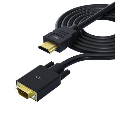 DM CHB033 HDMI to VGA Görüntü Aktarım Kablosu 1.8 Metre - 5