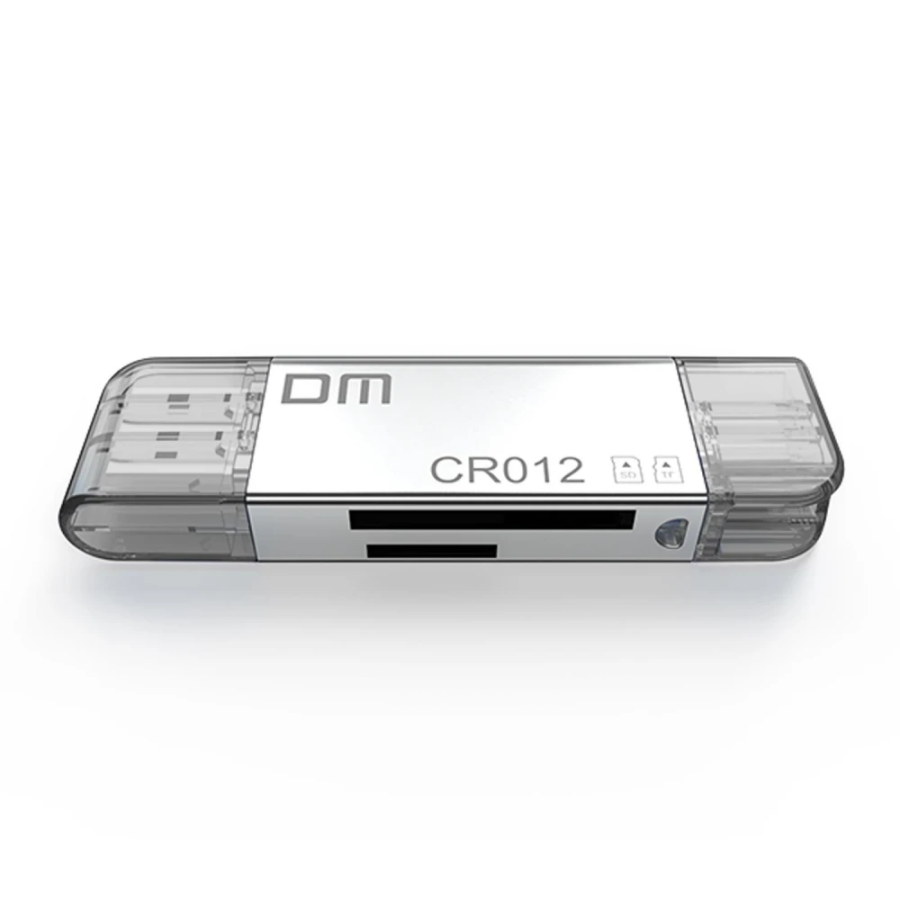 DM CR012 Type-C USB3.0 SD TF Micro SD OTG Kart Okuyucu Adaptör - 2