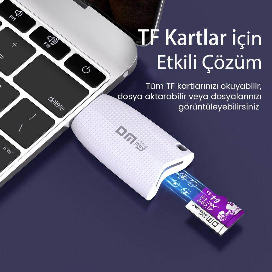 DM CR025 USB 2.0 to Micro SD TF Kart Okuyucu - 2